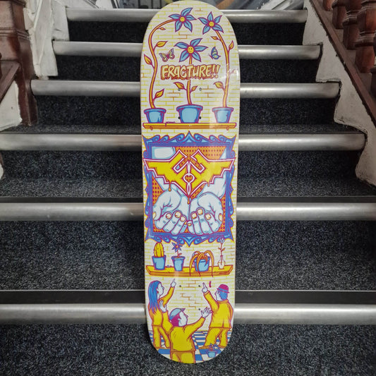 Fracture Skateboards 7.75 Fracture Adswarm Skateboard Deck