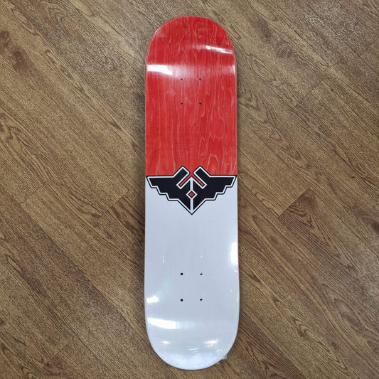 Fracture Skateboards 8.0 Fracture Wings V1 Red 8.0" Skateboard Deck