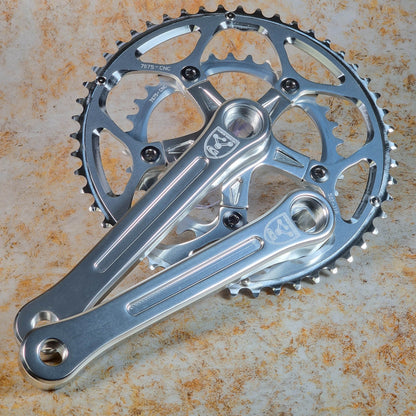 Genetic Old School BMX 172.5mm Genetic Heritage Twin Alloy Crankset