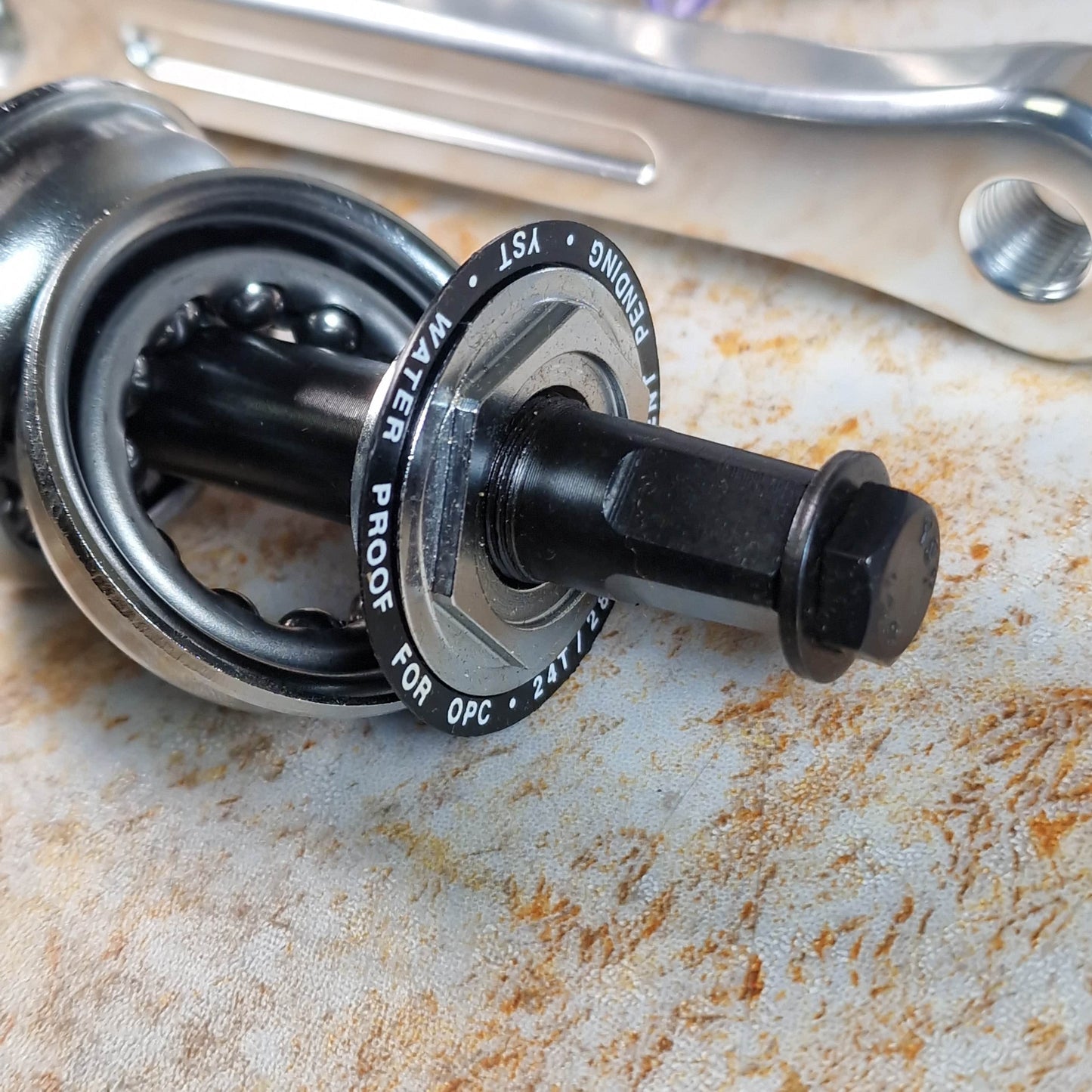 Genetic Old School BMX Genetic Retro 3 Piece Square Taper BMX Chainset with BB