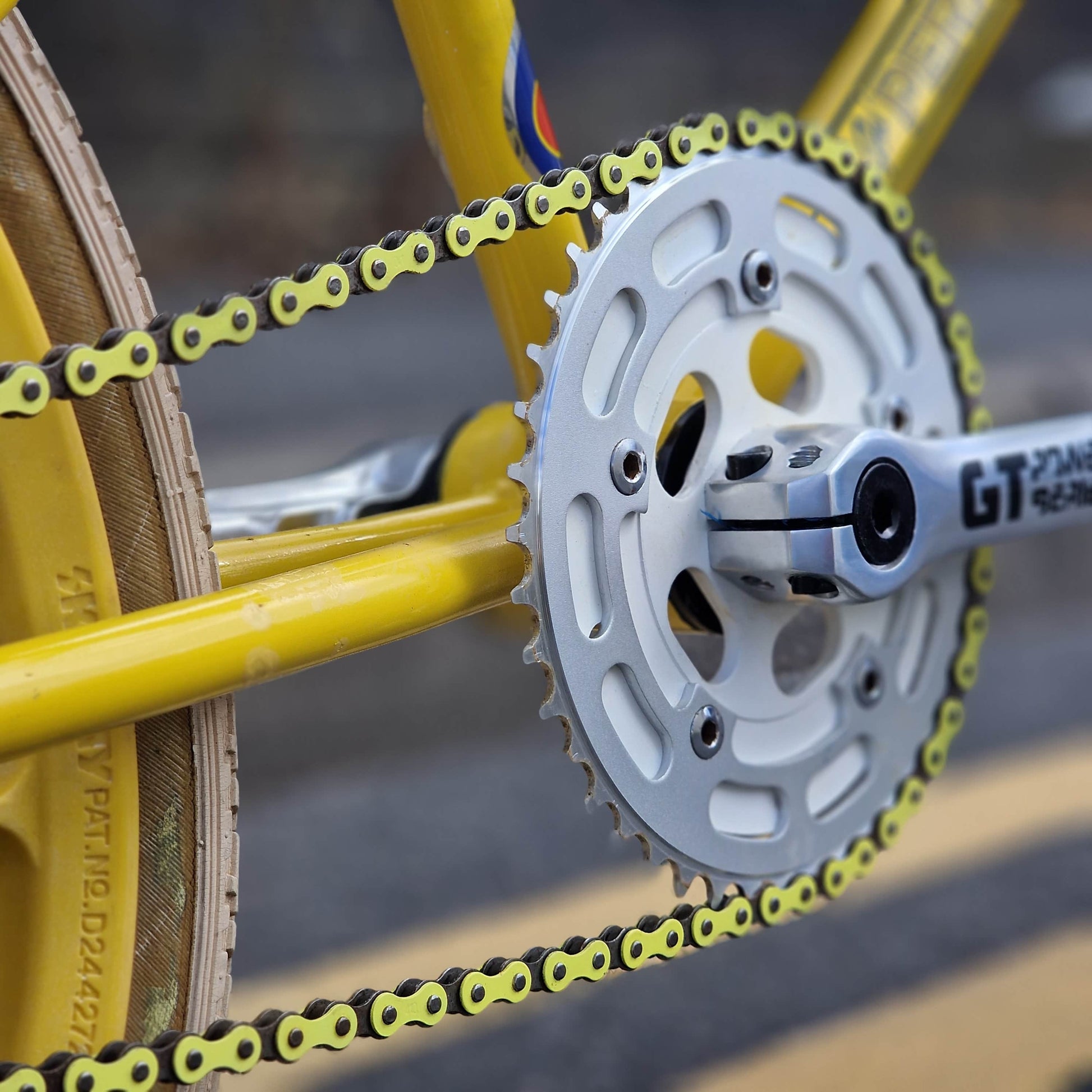 GT Old School BMX Bikes GT 1986 Pro Performer Bike Yellow / White Previously Owned