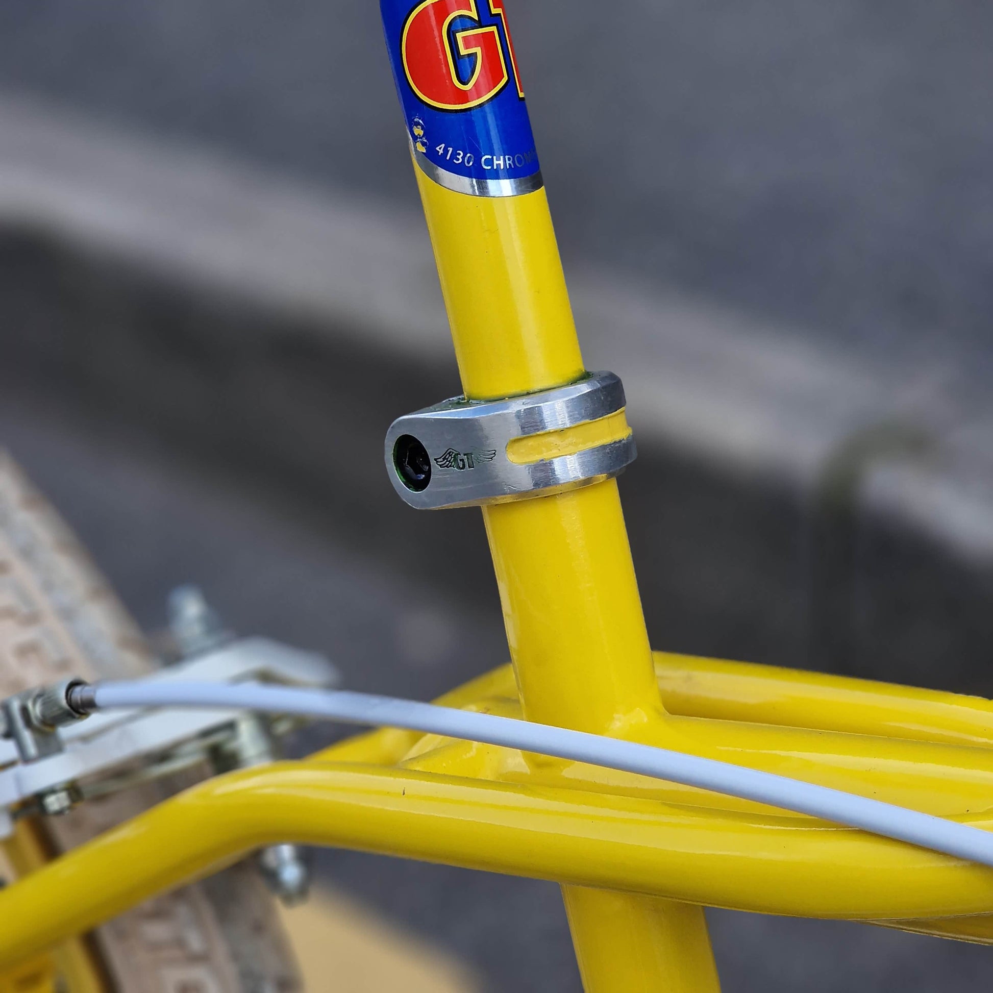 GT Old School BMX Bikes GT 1986 Pro Performer Bike Yellow / White Previously Owned