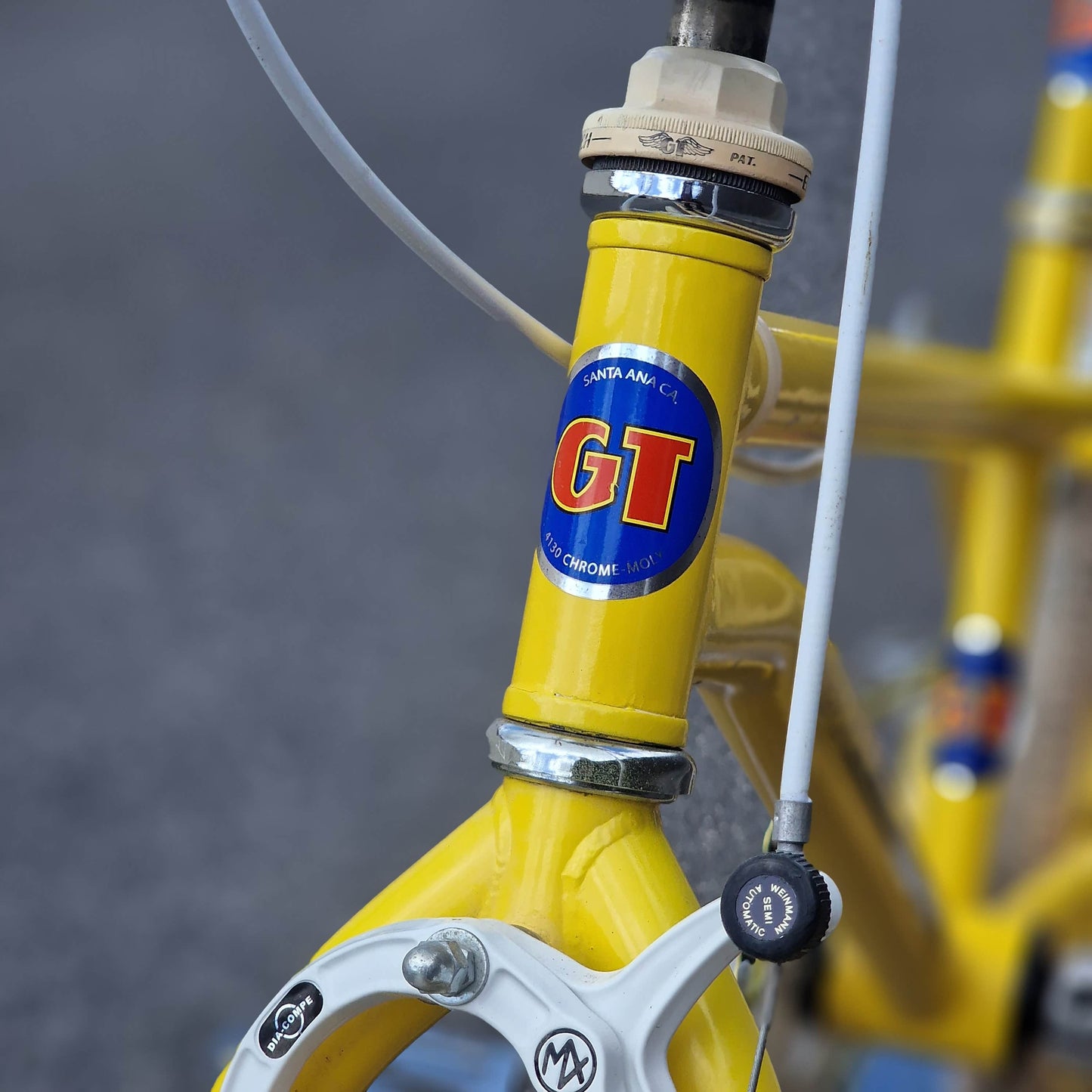 GT Old School BMX Bikes GT 1986 Pro Performer Bike Yellow / White Previously Owned