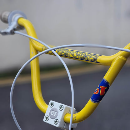 GT Old School BMX Bikes GT 1986 Pro Performer Bike Yellow / White Previously Owned