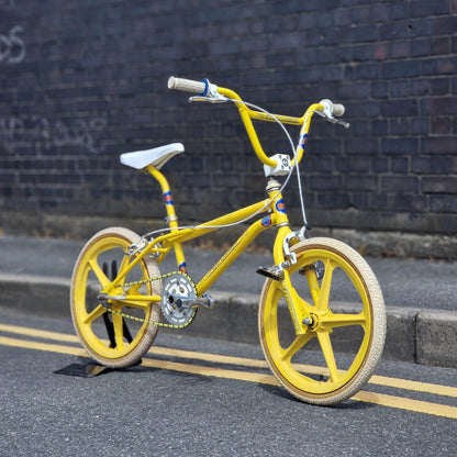 GT Old School BMX Bikes GT 1986 Pro Performer Bike Yellow / White Previously Owned