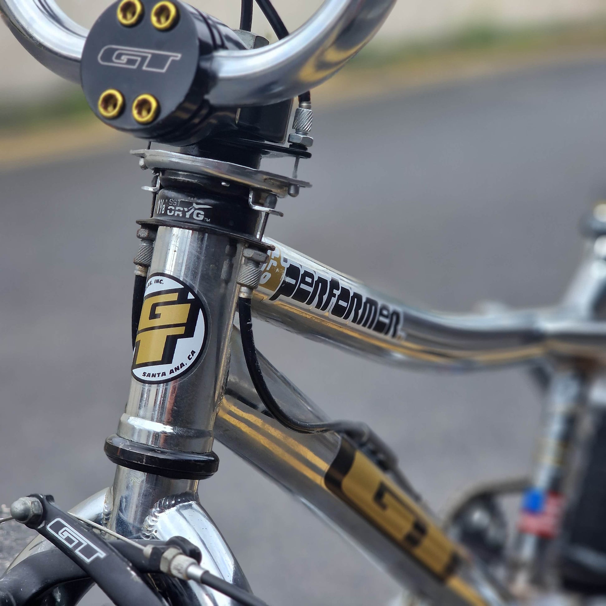 GT GT 1999 Performer Bike Chrome Previously Owned