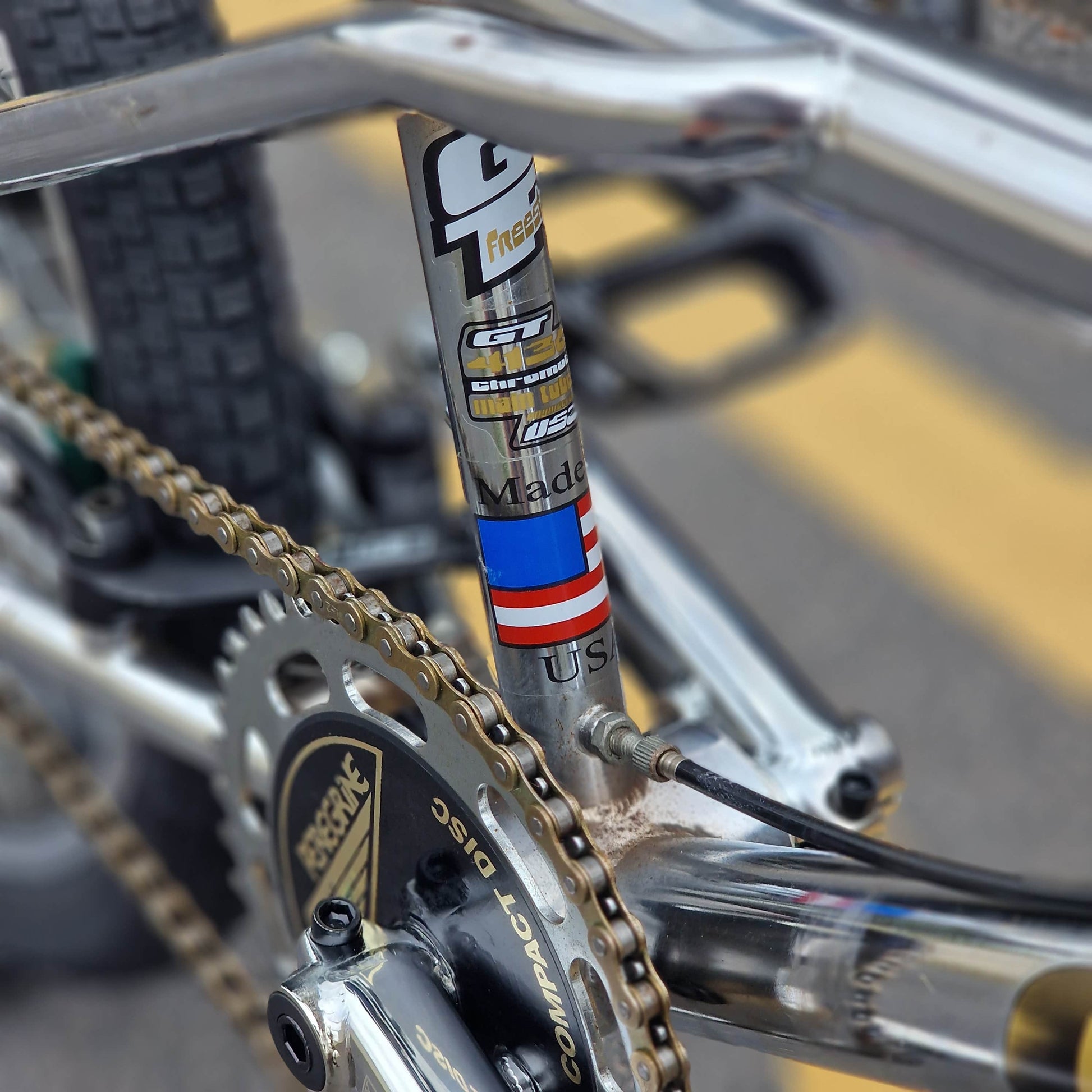 GT GT 1999 Performer Bike Chrome Previously Owned