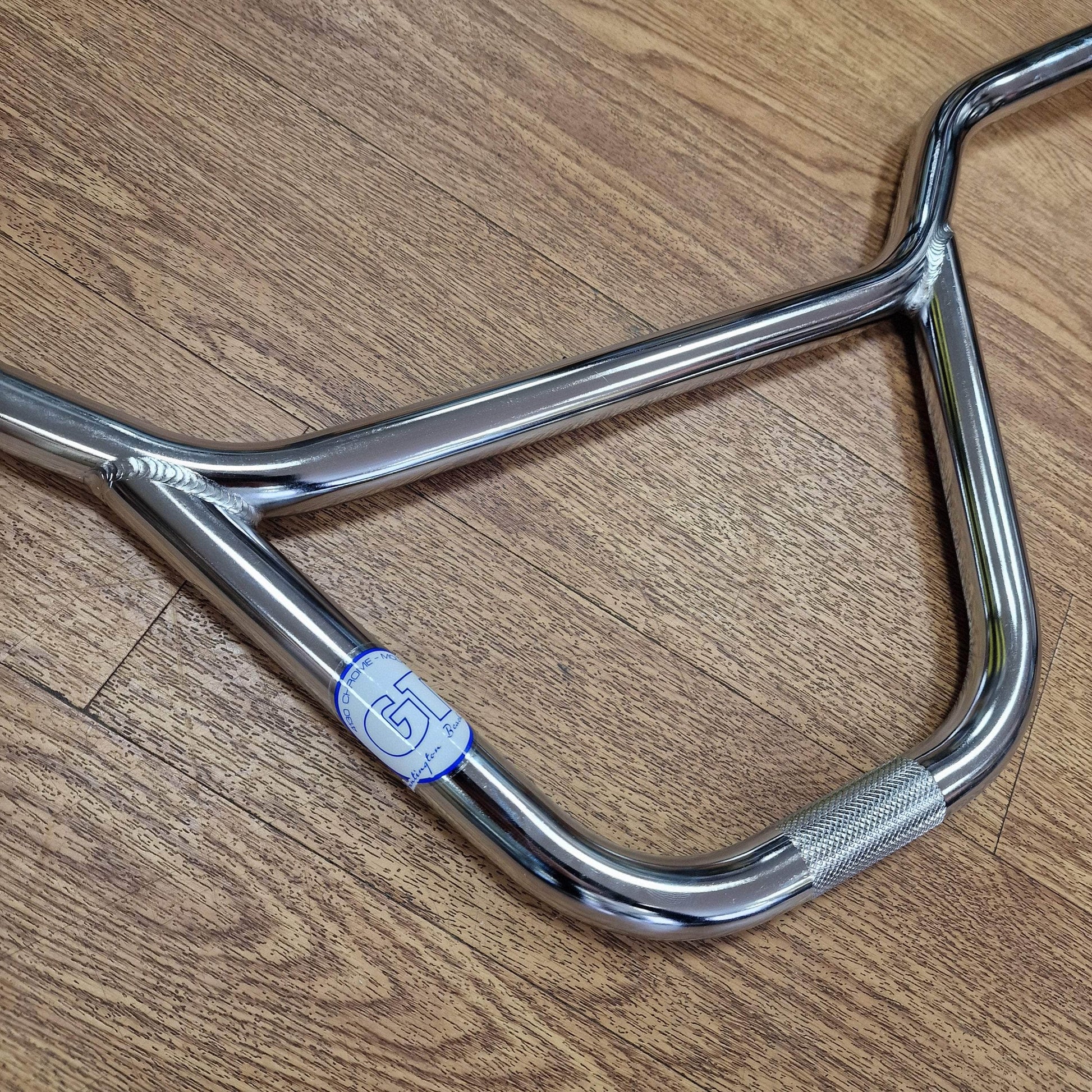 GT Old School BMX 9.125 / Chrome / 22.2mm Standard GT 2 Piece Performer Handlebars 9.125 Chrome