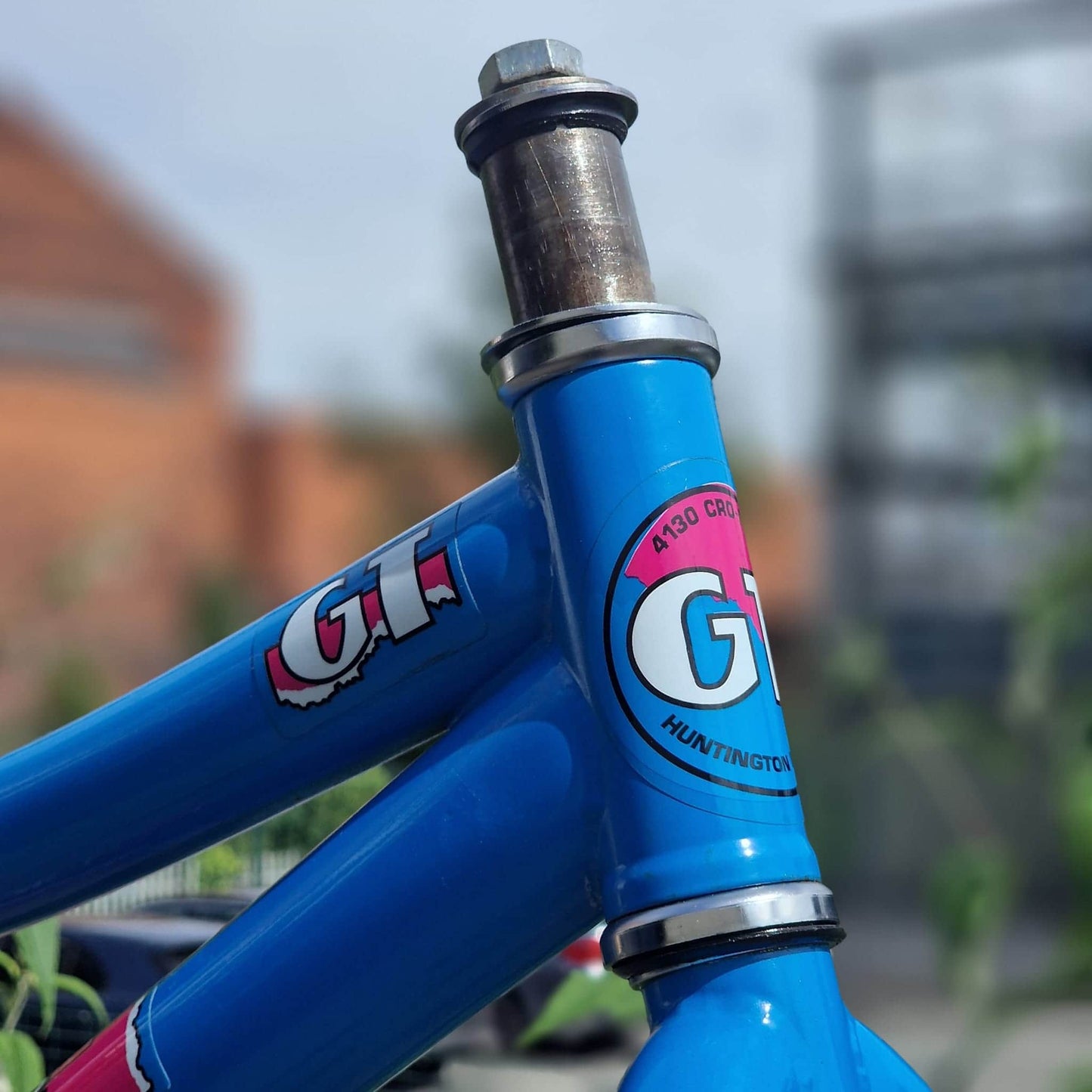 GT Mid School BMX Blue GT 2000 Pro Performer Frame Blue Used