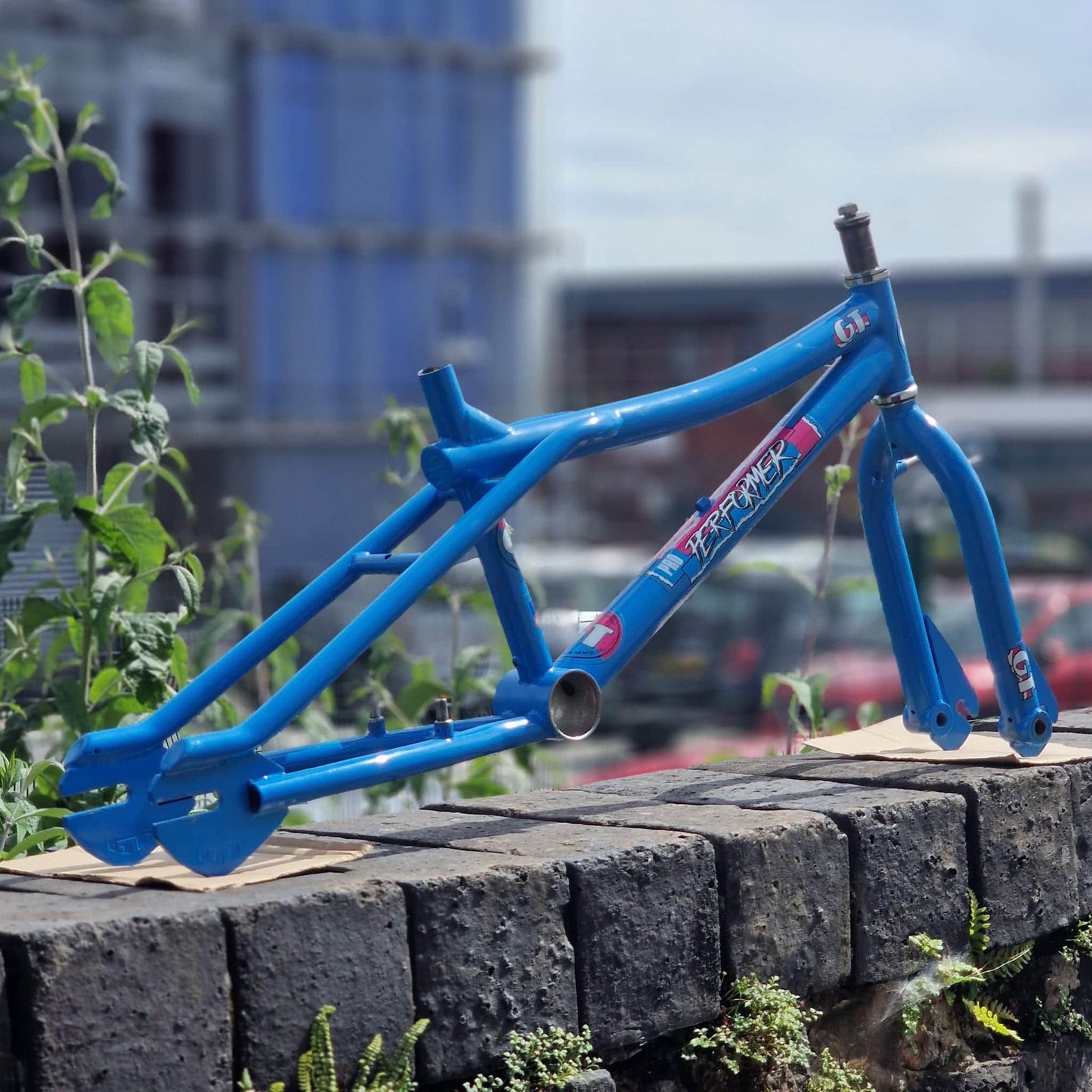 GT Mid School BMX Blue GT 2000 Pro Performer Frame Blue Used
