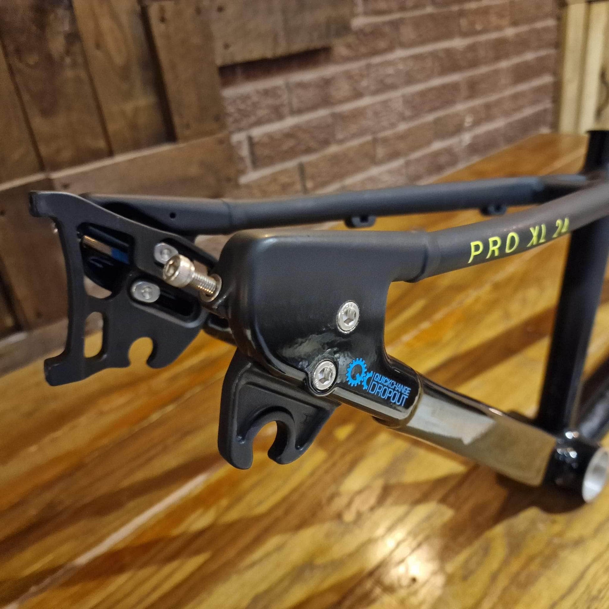 GT GT 24 Speed Series Pro BMX Race Frame Black Pro XL