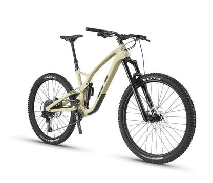 GT GT Bikes Force Carbon Elite Full Suspension Mountain Bike Tan