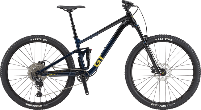 GT GT Bikes Zaskar FS Comp Full Suspension Mountain Bike Indigo