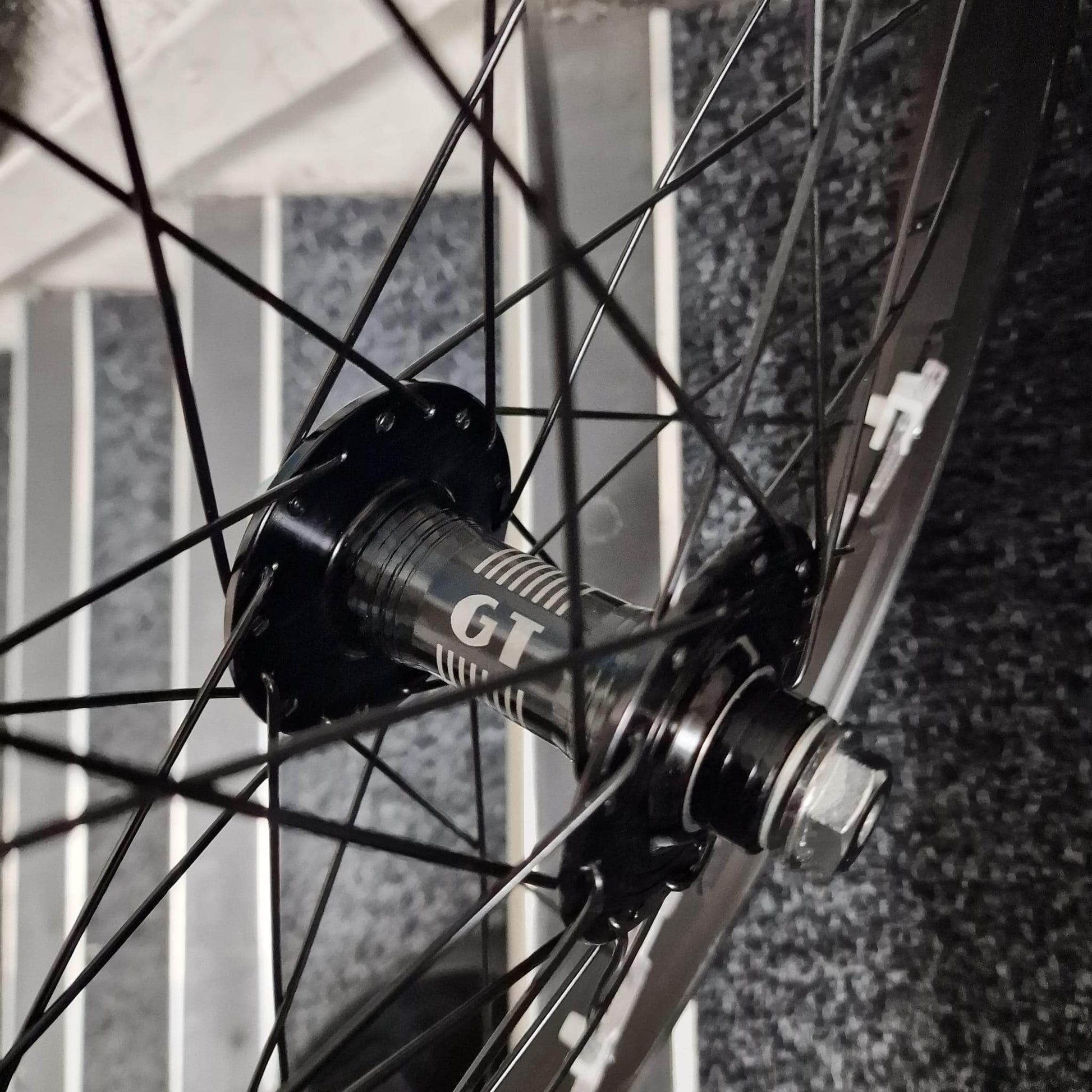 GT BMX Parts GT BMX Superlace 9T Wheelset All Black