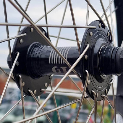 GT BMX Parts GT BMX Superlace 9T Wheelset Black / Silver