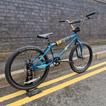 GT BMX Racing Bikes GT Pro Series Heritage 24 Inch Bike Dusty Blue Race Edition