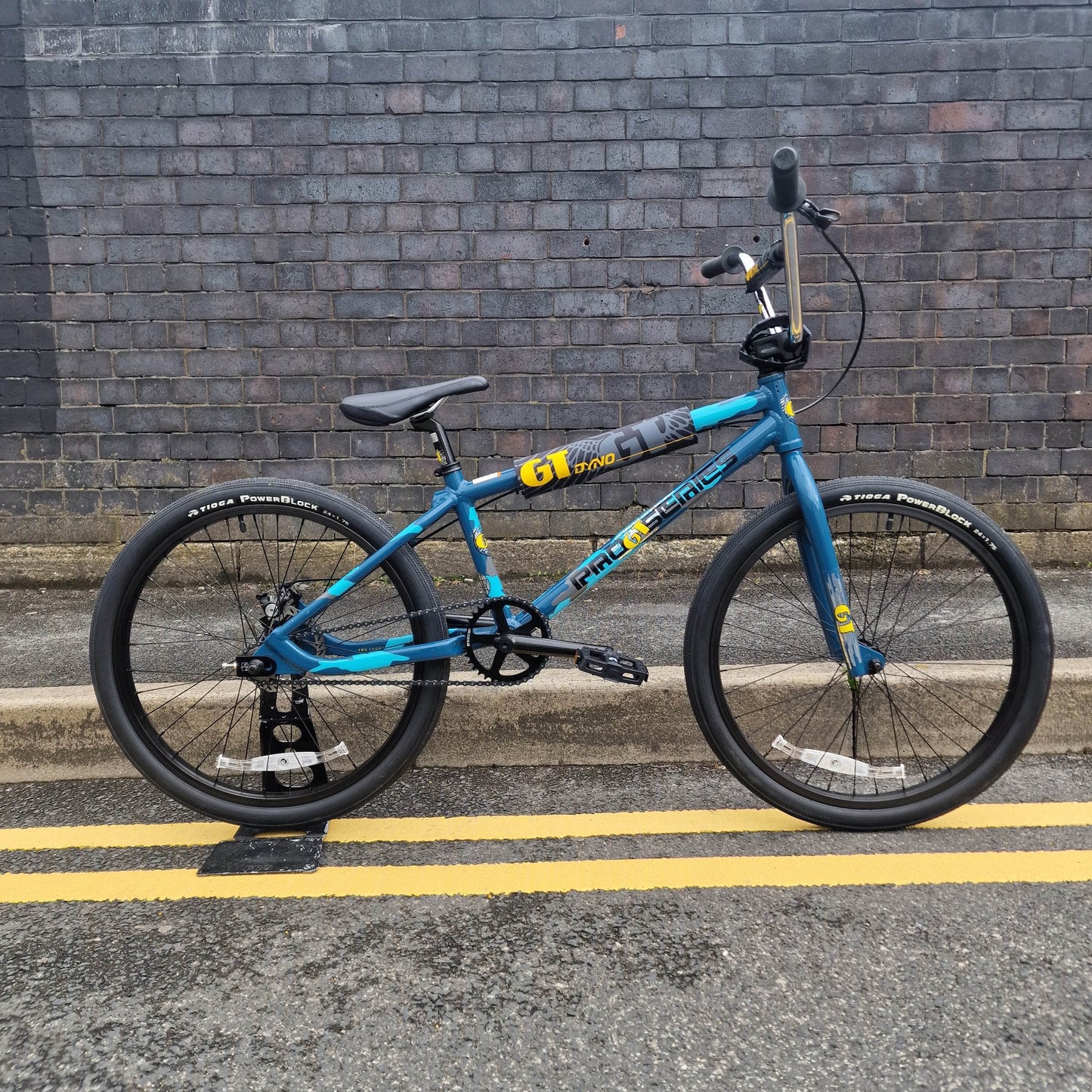 GT BMX Racing Bikes GT Pro Series Heritage 24 Inch Bike Dusty Blue Race Edition