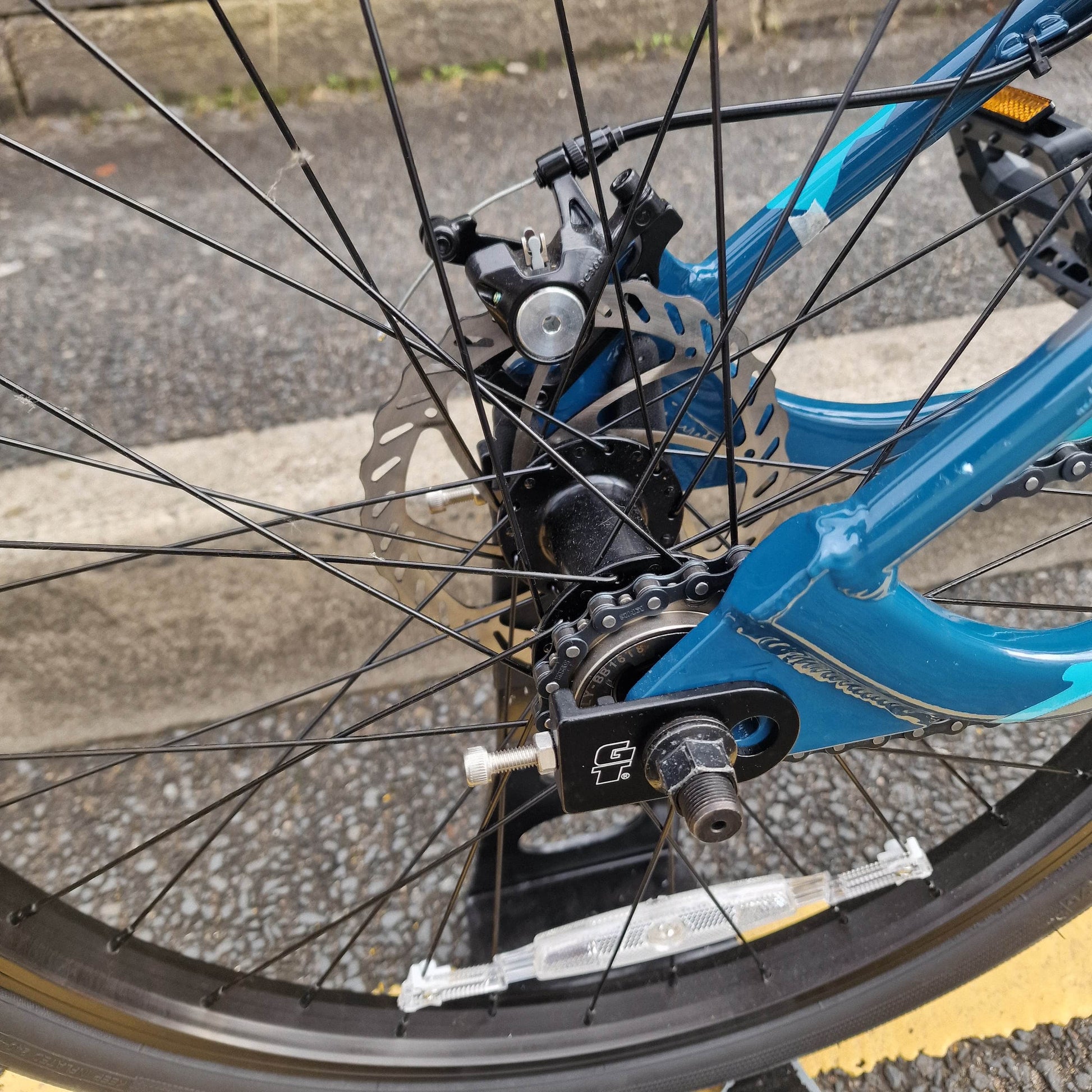 GT BMX Racing Bikes GT Pro Series Heritage 24 Inch Bike Dusty Blue Race Edition