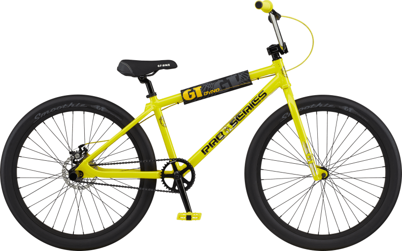 GT Pro Series Heritage 26 Inch Bike Yellow Alans BMX