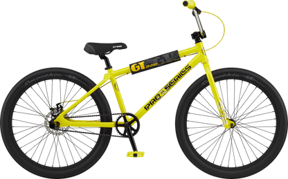 GT Wheelie Parts Yellow GT Pro Series Heritage 26 Inch Bike Yellow