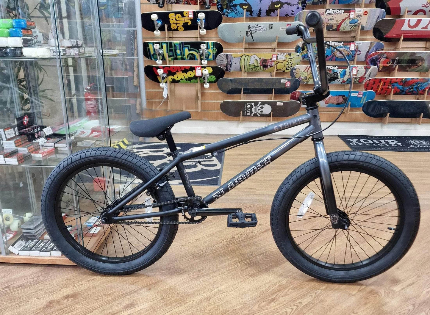 GT BMX Bikes Gun Metal Grey / 20 GT Slammer Conway Bike Gun Metal Grey