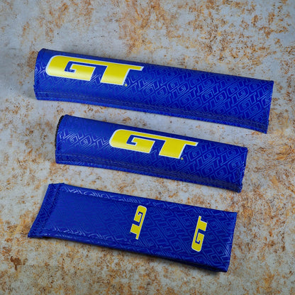 Flite Old School BMX Blue / 1.25" GT The Firm Pad Set Blue by Flite