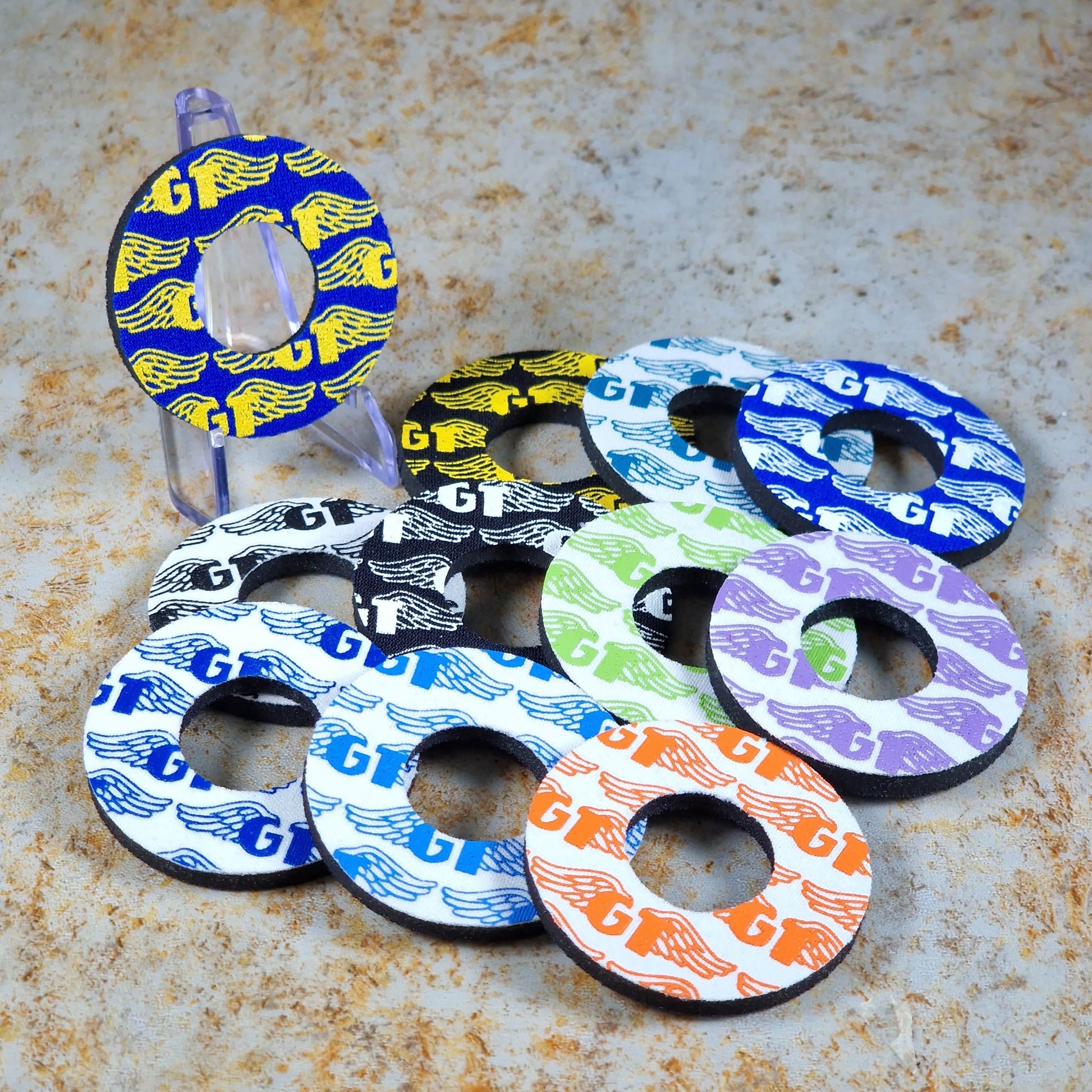 Flite Old School BMX GT Wings Grip Donuts by Flite
