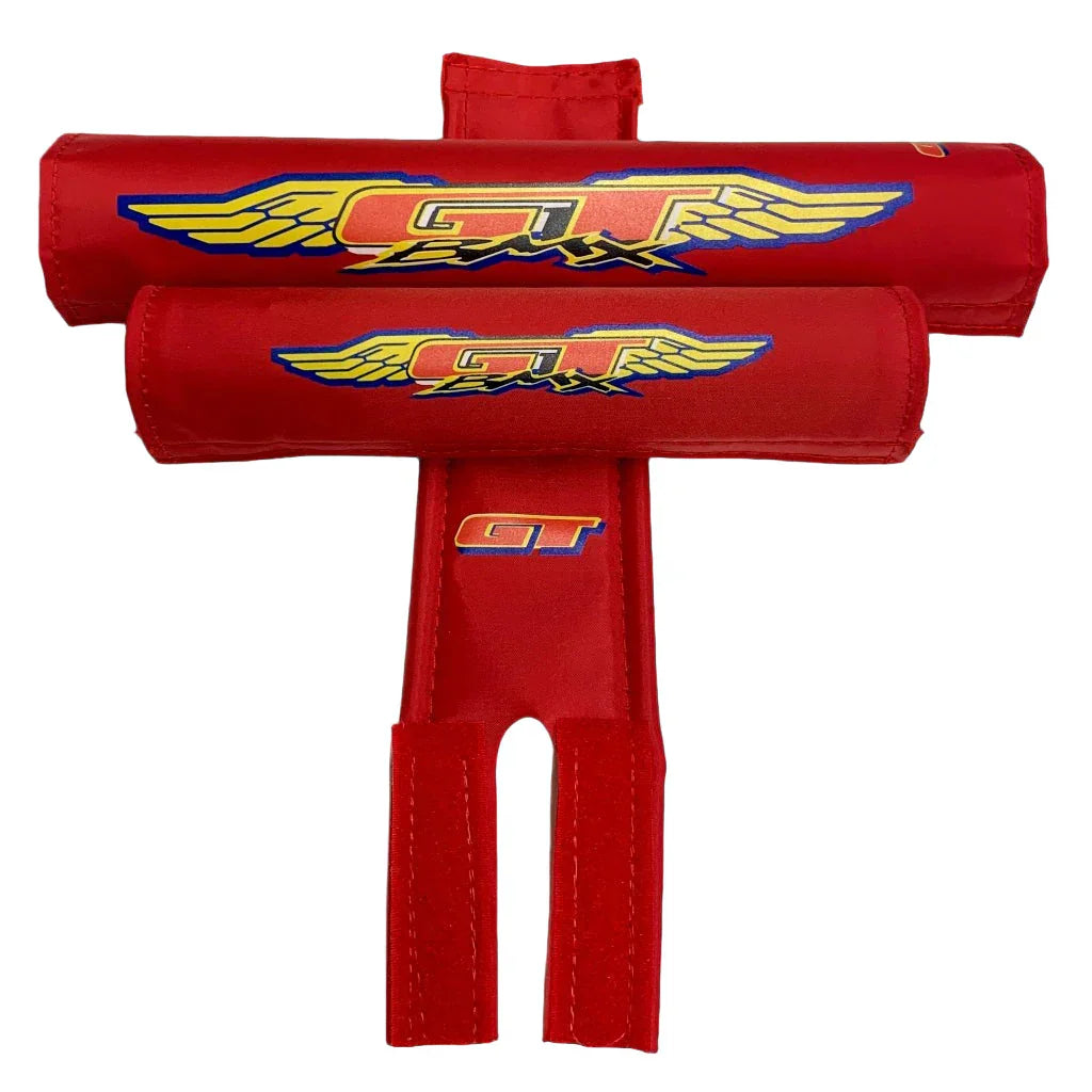 Flite Old School BMX Red / 1.25" GT x Flite Mach One Pad Set