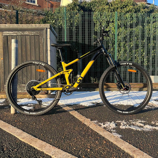 GT Bikes GT Zaskar FS Sport Full Suspension Mountain Bike GT Yellow