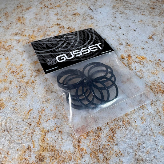 Gusset BMX Parts Gusset Bottom Bracket 19mm Crank Axle Spacer Kit Pack