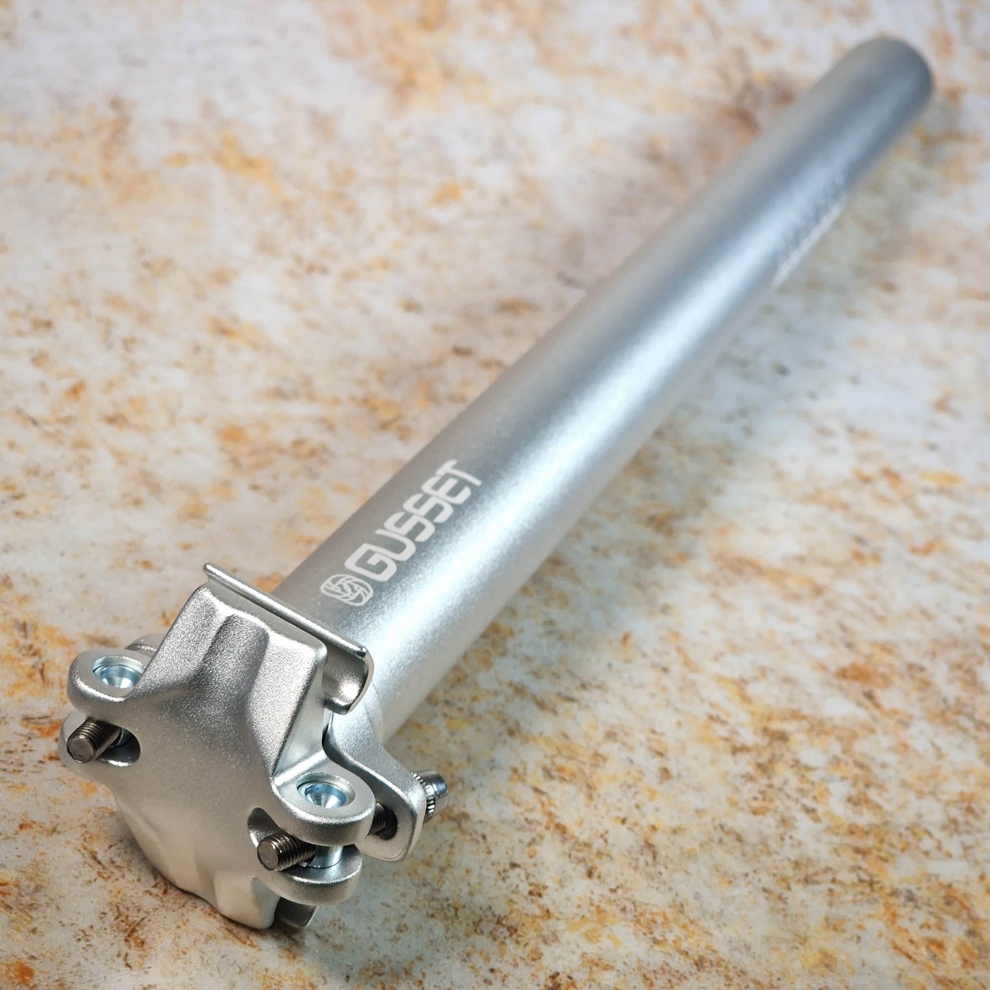 Gusset BMX Racing Gusset Lofty XXL Seatpost Silver