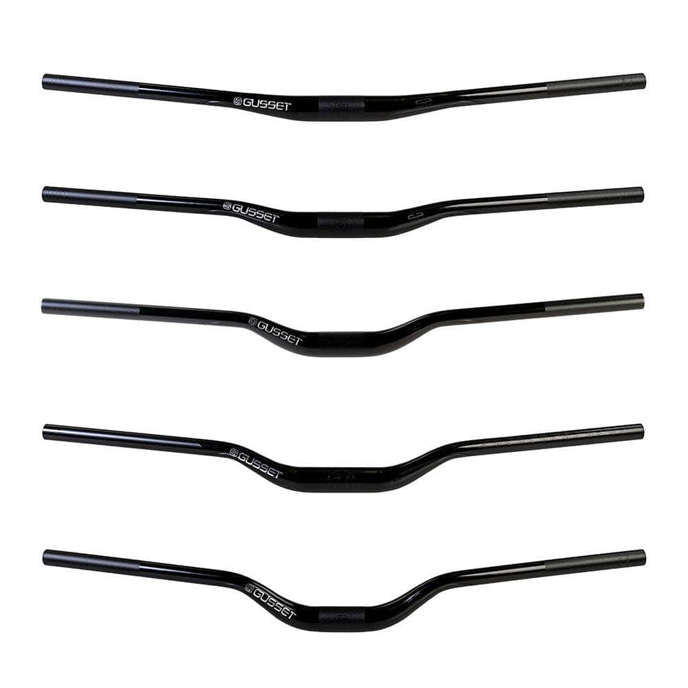 Gusset S2 MTB Handlebars 35mm Black | Alans BMX