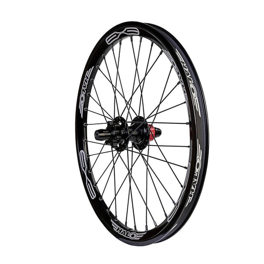 Halo BMX Racing Halo EX3 Expert BMX Rear Cassette Race Wheel 20x1.50 Black