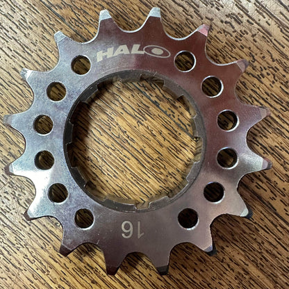 Halo BMX Parts 16T / Chrome Halo Fat Foot Cog Sprocket