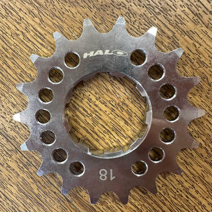 Halo BMX Parts 18T / Chrome Halo Fat Foot Cog Sprocket