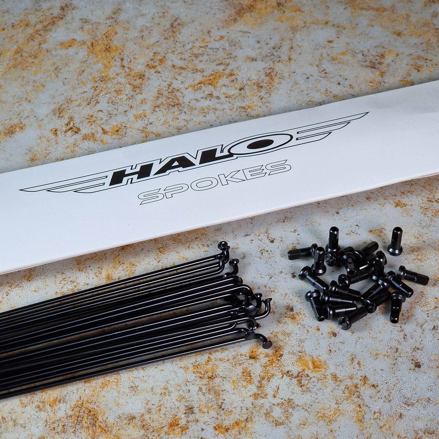 Halo BMX Parts Halo Spokes & Nipples Pack of 20 Black