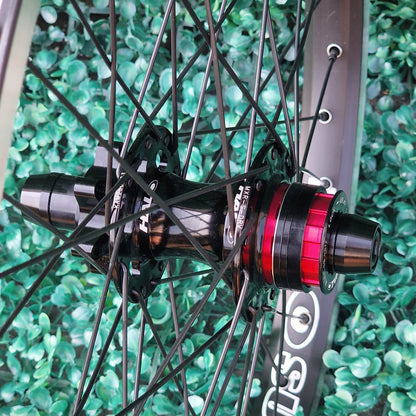 Halo BMX Racing Halo Sub-4 Supadrive Rear Disc Cassette Race 20 inch Wheel Black