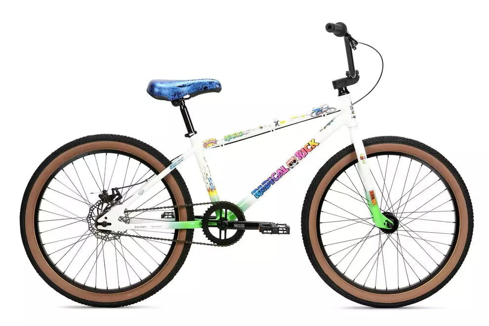 Haro BMX Bikes White Hao x Radical Rick 24 Inch Bike White