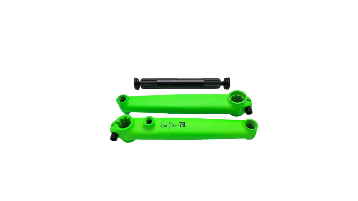 Haro BMX Parts Matte Green / 175mm Haro 1978 Cranks