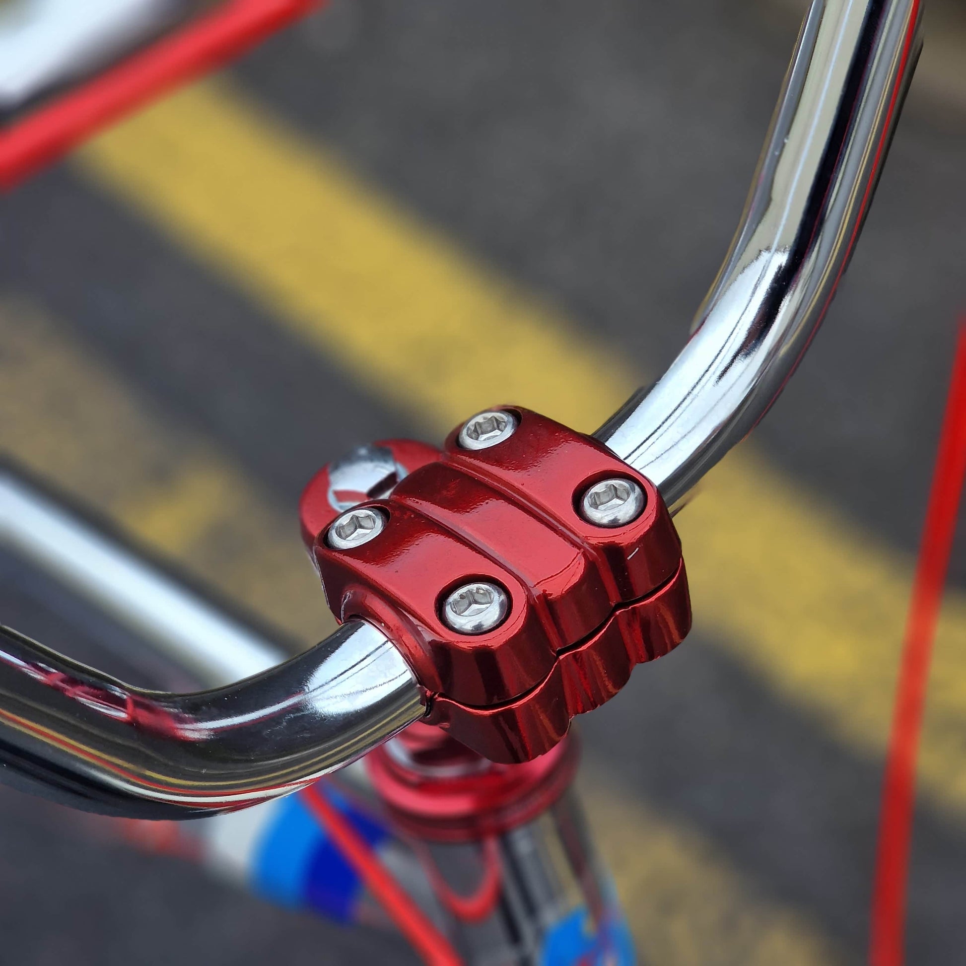 Haro Old School BMX Bikes Haro 1984 Sport Mike Dominguez Custom Bike Chrome / Red