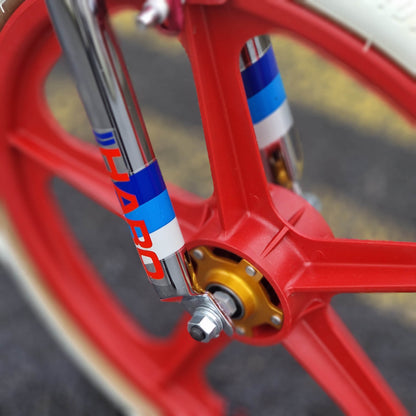 Haro Old School BMX Bikes Haro 1984 Sport Mike Dominguez Custom Bike Chrome / Red