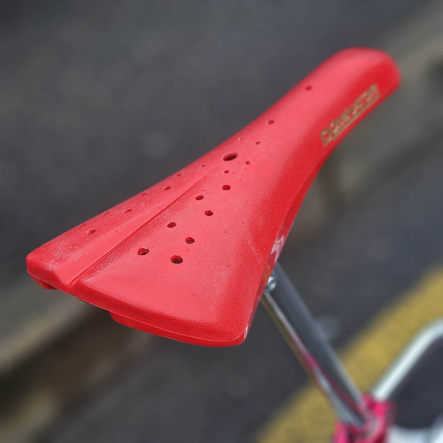 Haro Old School BMX Bikes Haro 1984 Sport Mike Dominguez Custom Bike Chrome / Red