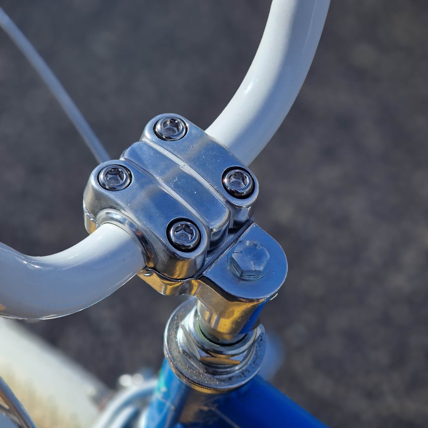 Haro Old School BMX Bikes Blue/White Haro 1985 Sport Custom Bike Blue / White Previously Owned