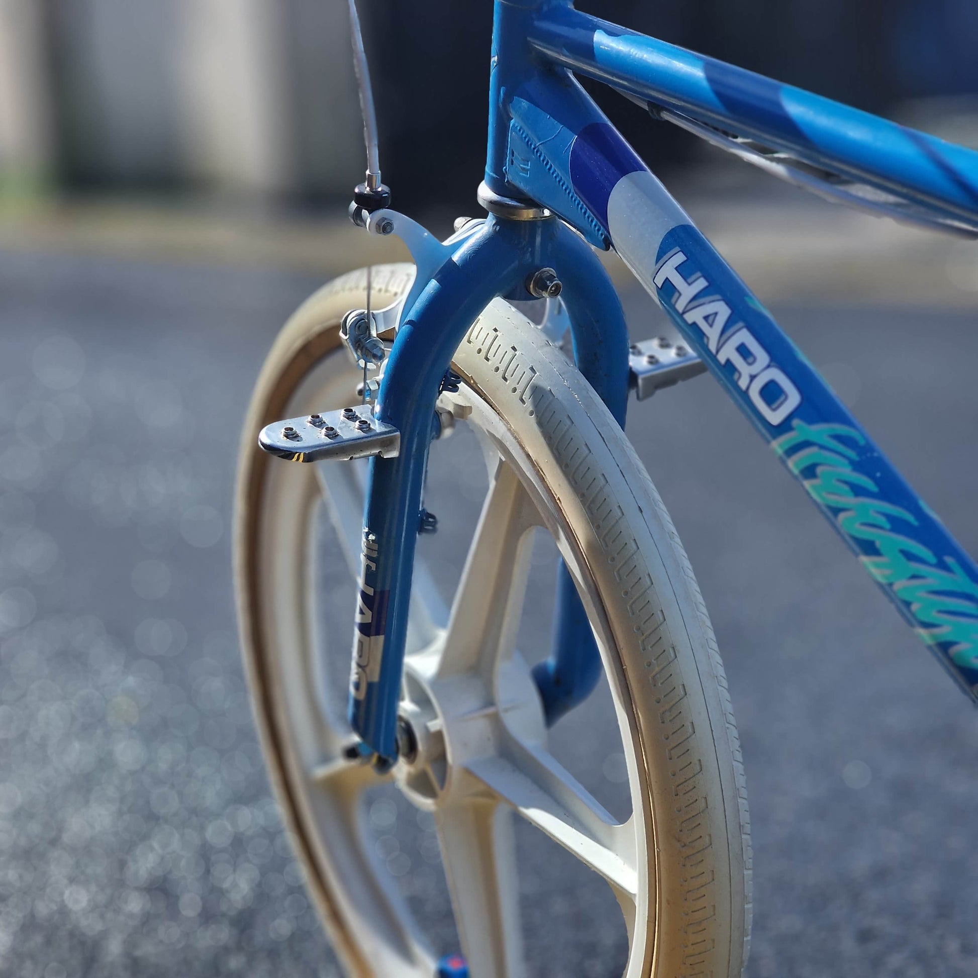 Haro Old School BMX Bikes Blue/White Haro 1985 Sport Custom Bike Blue / White Previously Owned