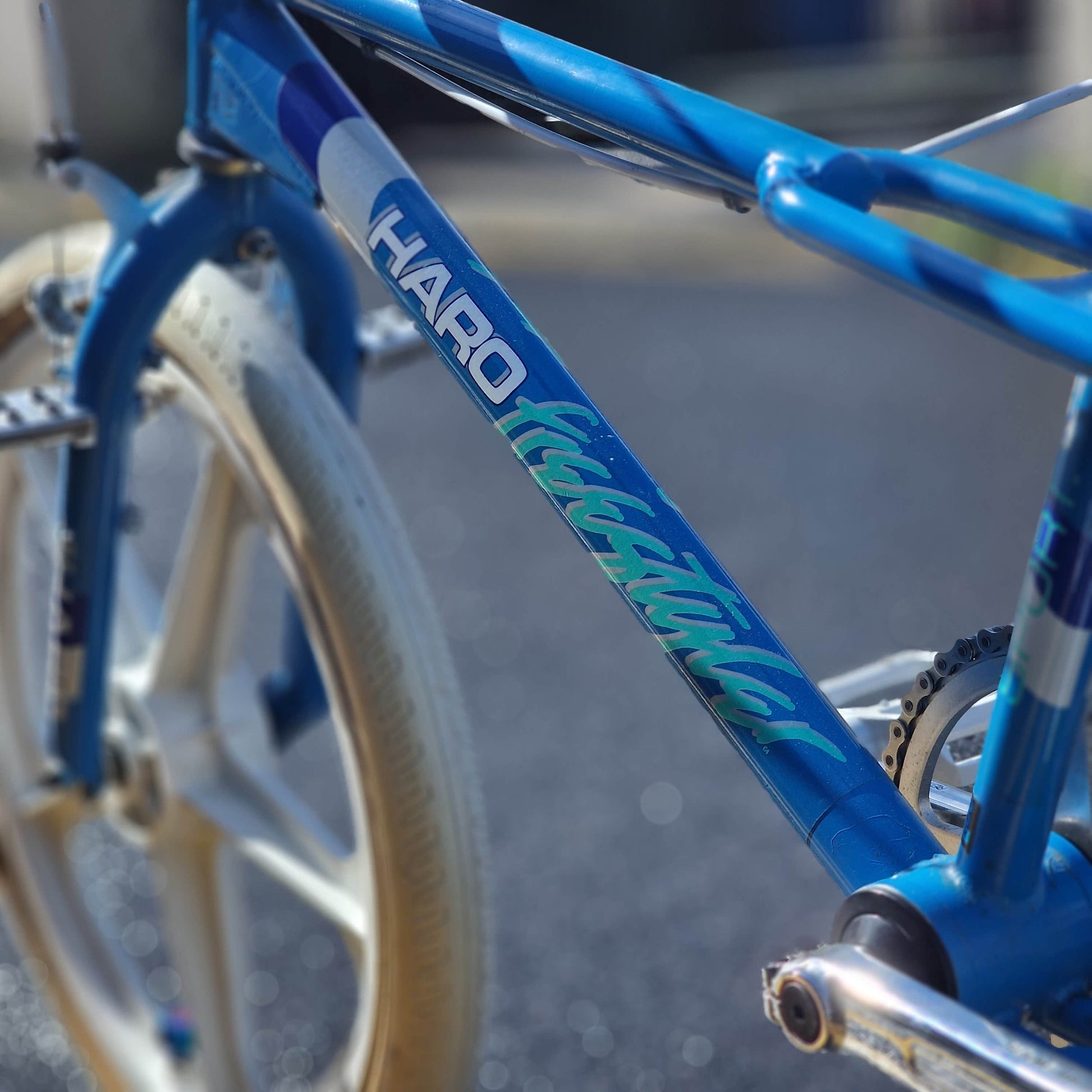 Haro Old School BMX Bikes Blue/White Haro 1985 Sport Custom Bike Blue / White Previously Owned