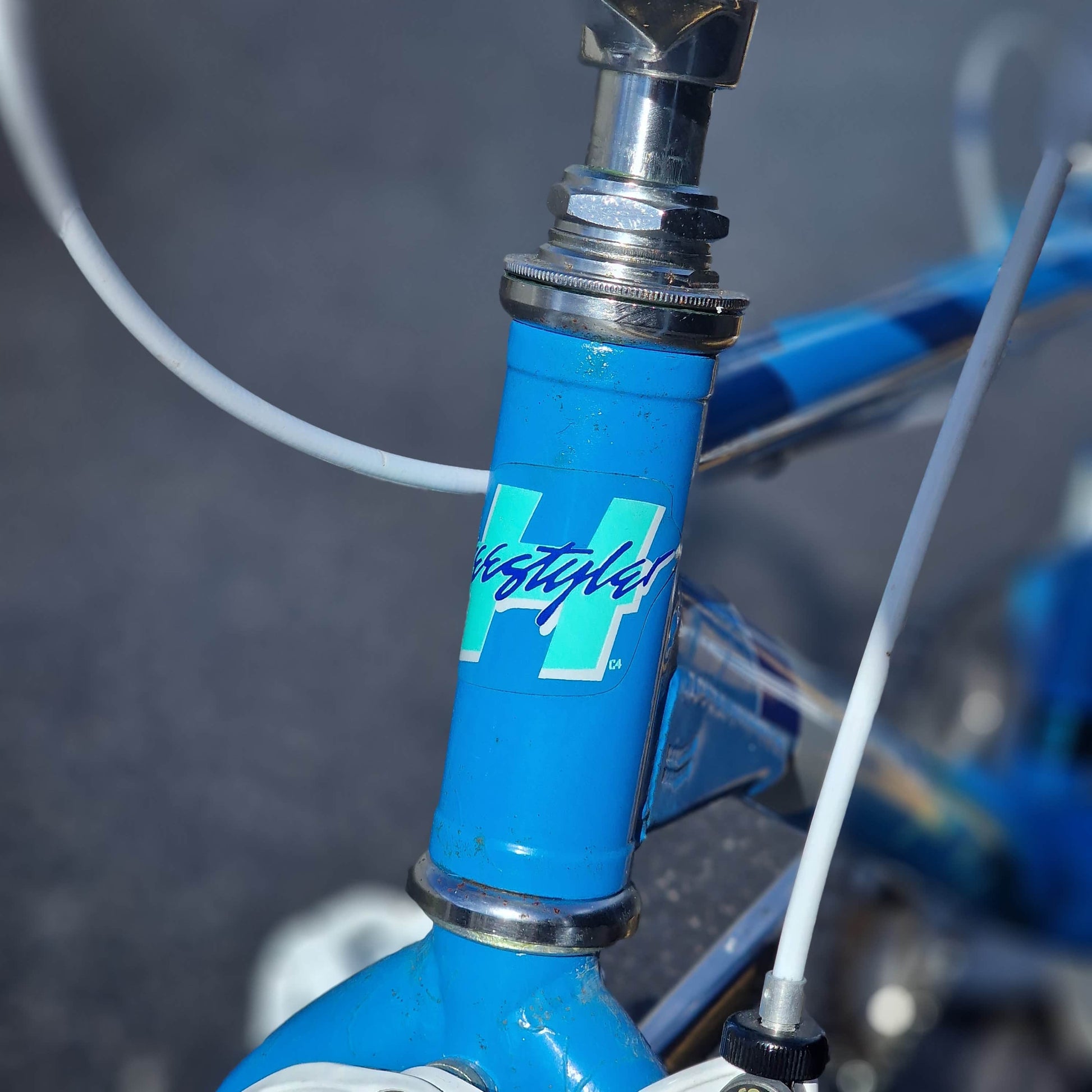 Haro Old School BMX Bikes Blue/White Haro 1985 Sport Custom Bike Blue / White Previously Owned