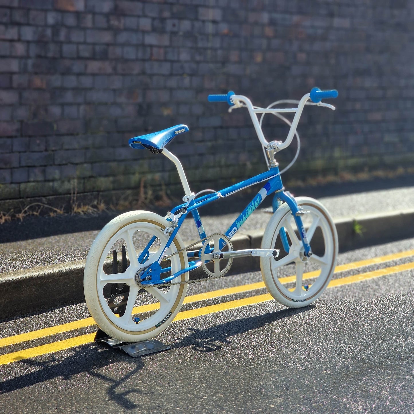 Haro Old School BMX Bikes Blue/White Haro 1985 Sport Custom Bike Blue / White Previously Owned