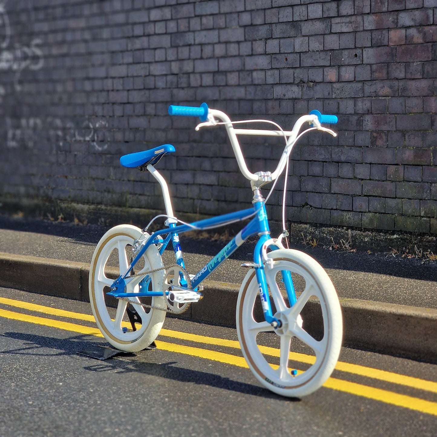 Haro Old School BMX Bikes Blue/White Haro 1985 Sport Custom Bike Blue / White Previously Owned