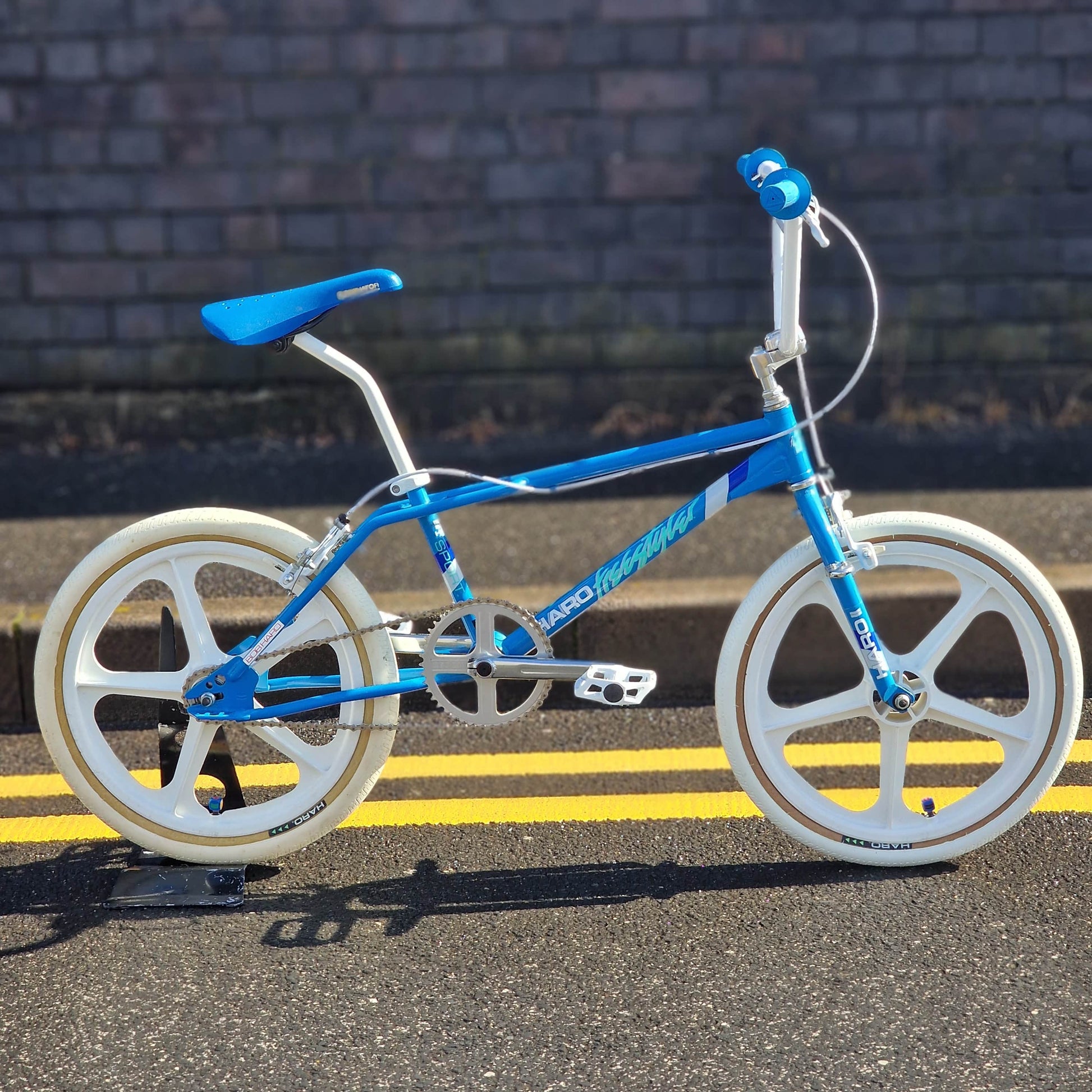 Haro Old School BMX Bikes Blue/White Haro 1985 Sport Custom Bike Blue / White Previously Owned