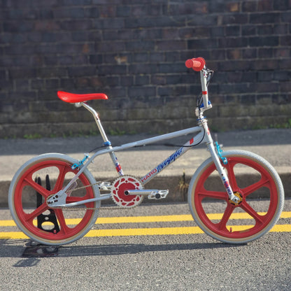 Haro Old School BMX Bikes Grey/Red/Blue Haro 1985 Sport Custom Bike Grey / Red / Blue Previously Owned